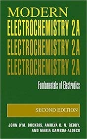 Modern Electrochemistry: Fundamentals of Electrodics, Volume 2A