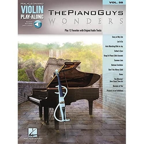 The Piano Guys - Wonders Violin Play-Along Volume 58