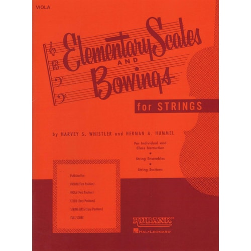 Elementary Scales and Bowings - Viola (First Position)