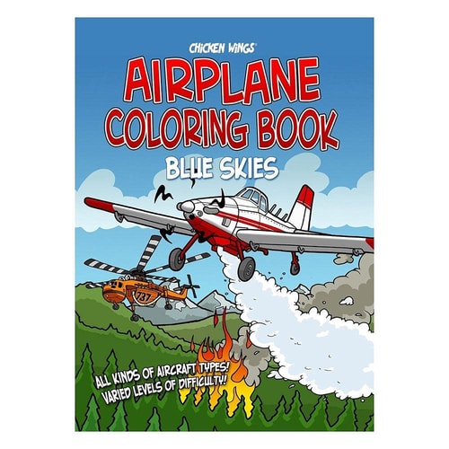 Chicken Wings - Chicken Wings, Blue Skies Coloring Book