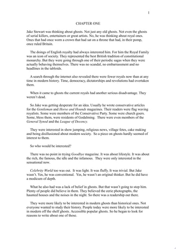 Princess Diana's Ghost