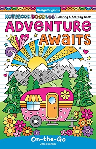 Notebook Doodles Adventure Awaits Coloring and Activity Book