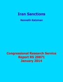 Iran Sanctions Congressional Research Service Report RS20871