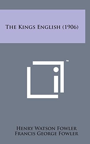 The Kings English (1906)