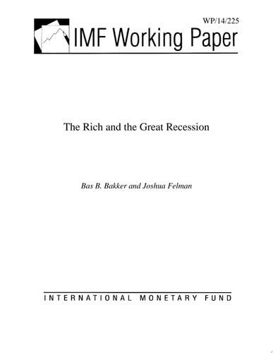 The Rich and the Great Recession