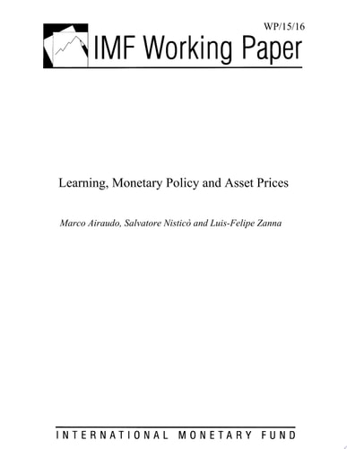 Learning, Monetary Policy and Asset Prices
