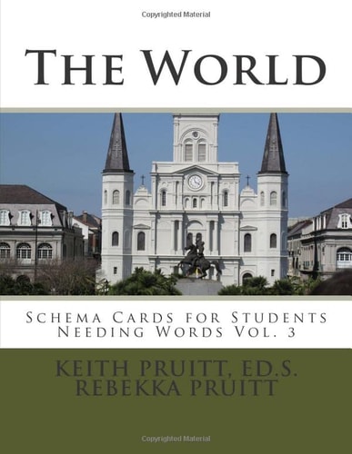 The World Schema Cards for Students Needing Words