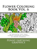 Flower Coloring Book Vol. 6