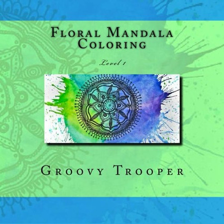 Floral Mandala Coloring Level 1