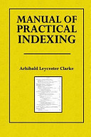 Manual of Practical Indexing