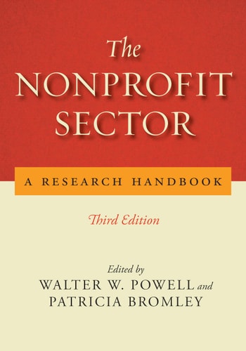 The Nonprofit Sector A Research Handbook