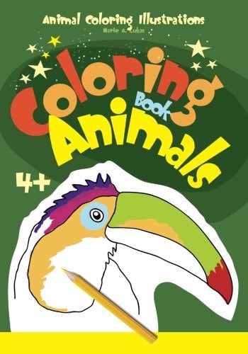 Coloring Book Animals Animal Coloring Illustrations