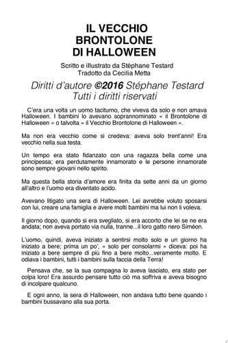 Il vecchio brontolone di Halloween