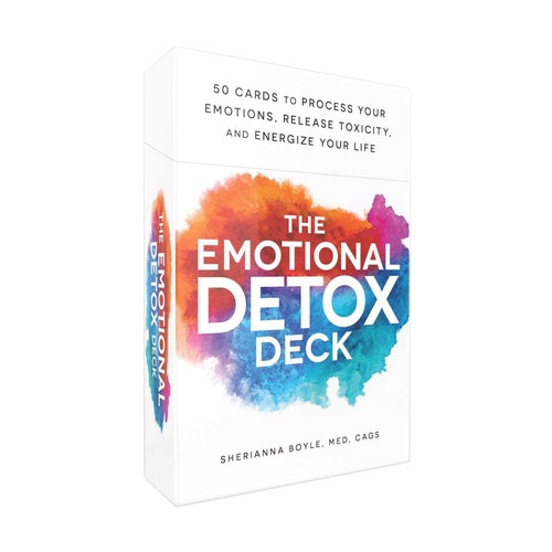 EMOTIONAL DETOX DECK 50 Cards to Process Your Emotions, Release Toxicity, and Energize Your Life