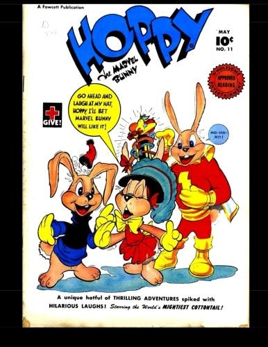 Hoppy the Marvel Bunny #11: Captain Marvel Bunny!