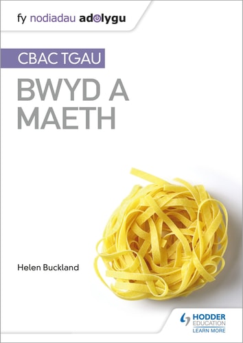 Bwyd a Maeth