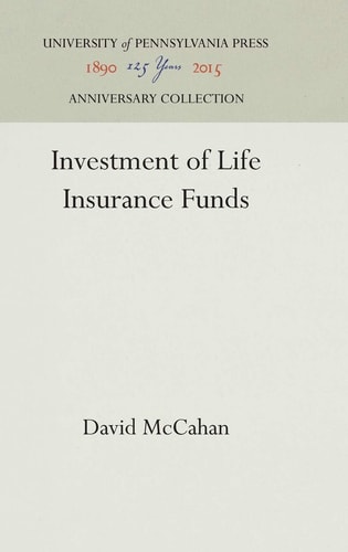 Investment of Life Insurance Funds