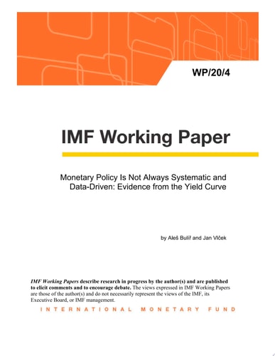 Monetary Policy Is Not Always Systematic and Data-Driven: Evidence from the Yield Curve
