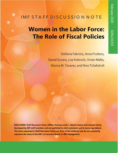 Women in the Labor Force The Role of Fiscal Policies