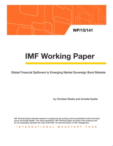 Global Financial Spillovers to Emerging Market Sovereign Bond Markets