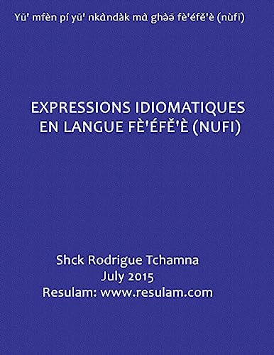 Expressions Idiomatiques en Langue Fe'efe'e (nufi)