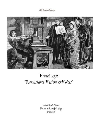 Renaissance Visions and Voices Course Addendum for FREN 431, for Use at Roanoke College