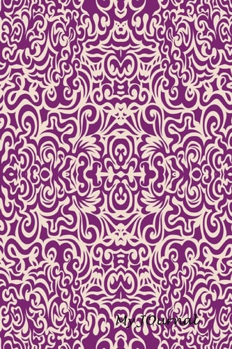 My Journal: Floral Pattern Blank Lined Diary / Journal (16)