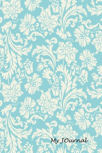 My Journal: Floral Pattern Blank Lined Diary / Journal (17)
