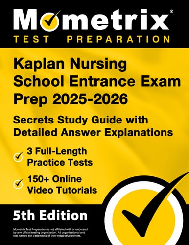 Kaplan Nursing School Entrance Exam Prep 2025-2026