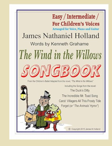 The Wind in the Willows Songbook With Piano and Guitar Chords
