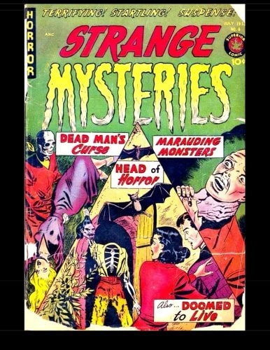 Strange Mysteries #6: Golden Age Horror-Suspense Comic 1952