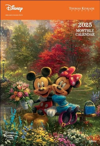 Disney Dreams Collection by Thomas Kinkade Studios: 2025 Monthly Pocket Planner