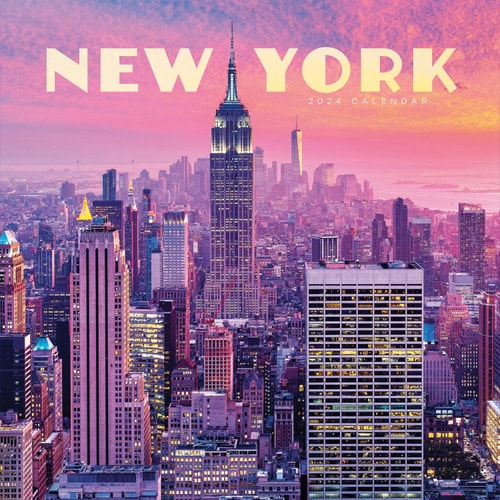 2024 New York Wall Calendar