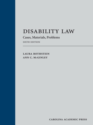 Disability Law Cases, Materials, Problems