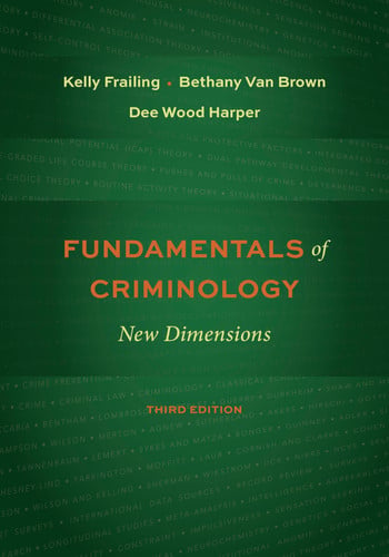 Fundamentals of Criminology: New Dimensions