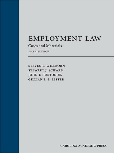 Employment Law Cases and Materials