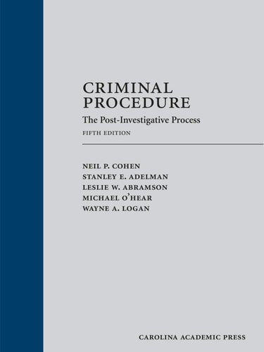 Criminal Procedure The Post-investigative Process