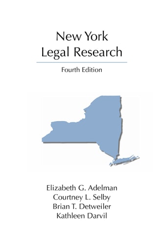 New York Legal Research
