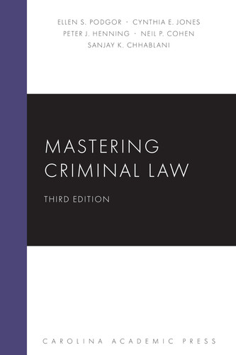 Mastering Criminal Law (Mastering Series)