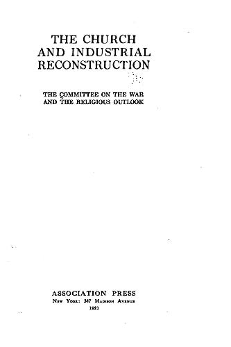 The Church and Industrial Reconstruction