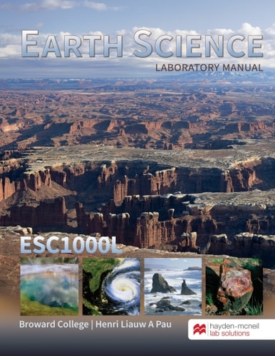 Earth Science Laboratory Manual - ESC1000L - Broward College