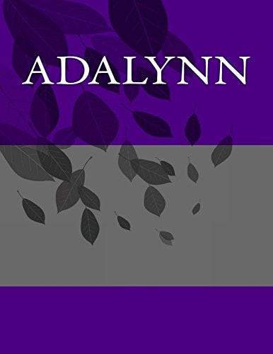 Adalynn Personalized Journals - Write in Books - Blank Books You Can Write In