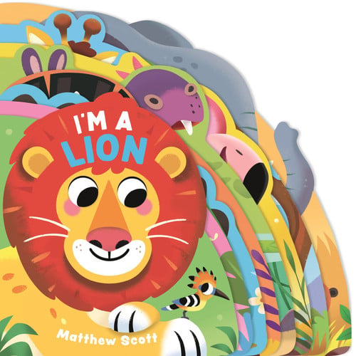 I'm a Lion (I'm A... Shaped Board Book Series)