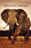 Password Journal Simple Password Journal / Diary / Notebook Elephant