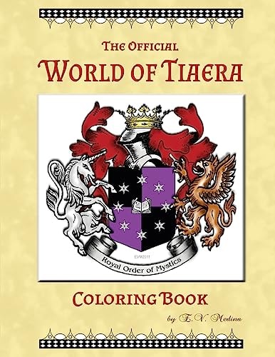World of Tiaera The Coloring Book