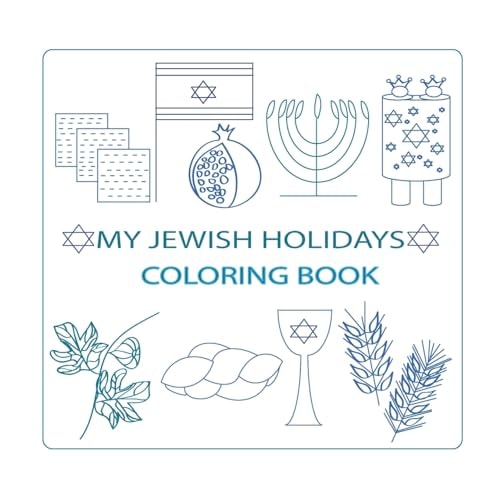 My Jewish Holidays Coloring Book