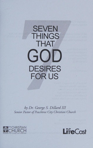 7 Things That God Desires For Us