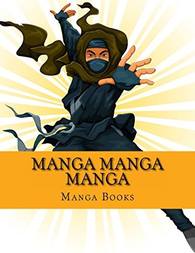 Manga Manga Manga 8. 5 X 11 Blank Manga Book