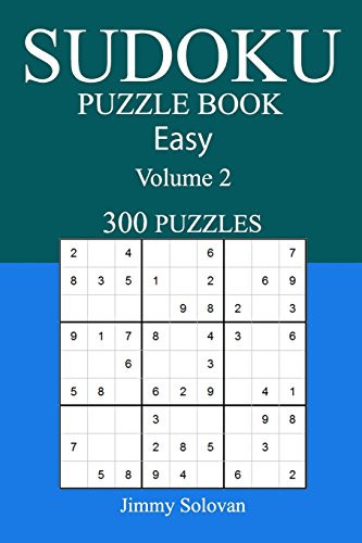 Easy 300 Sudoku Puzzle Book Volume 2