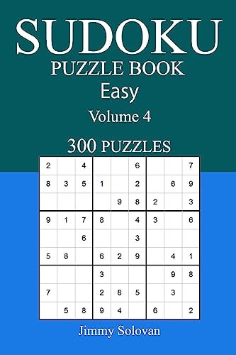 Easy 300 Sudoku Puzzle Book Volume 4